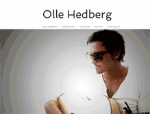 Tablet Screenshot of ollehedberg.com